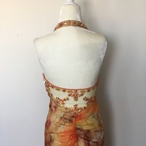 Davids Bridal Embellished Multicolor dress size 0